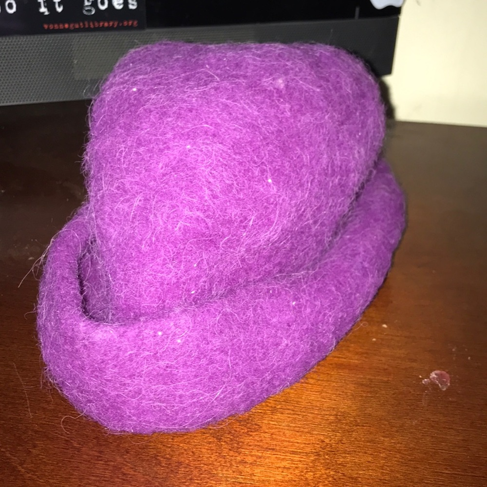 Purple Wool Hat!